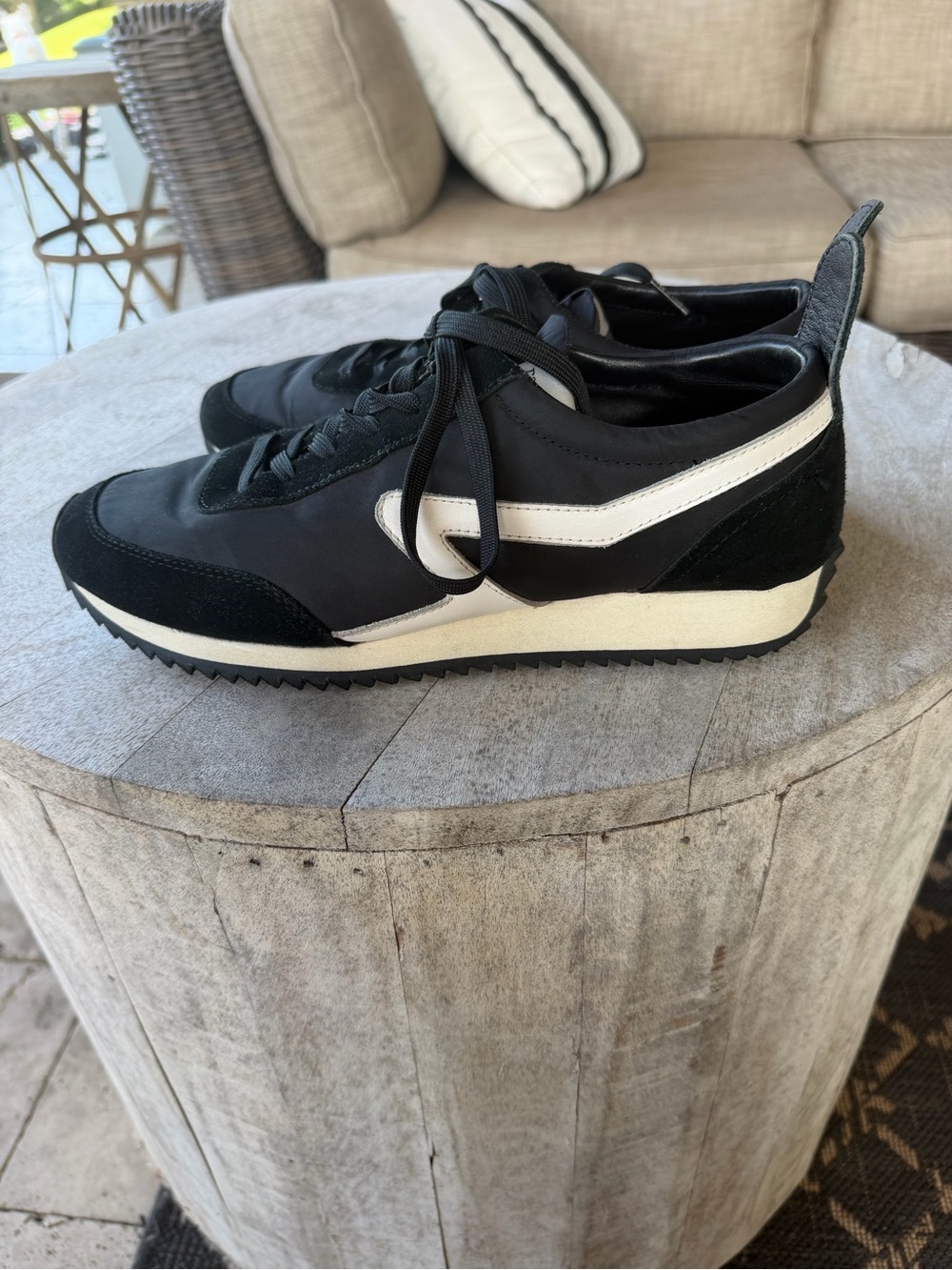 Rag and Bone retro runner black and creamSize/40EU/ size (